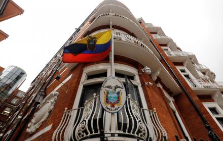 Embajada de Ecuador en Londres.