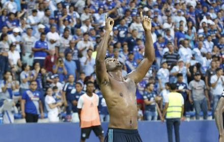 Festejo. Marlon De Jesús vuelve a celebrar un gol con el cuadro eléctrico luego de mucho tiempo. El último fue el 14 de agosto de 2017.