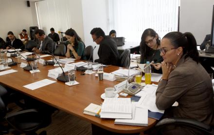 Sesión. Marcela Aguiñaga cree que es hora de que el pleno tope el tema