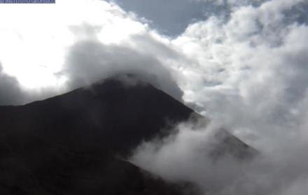 La actividad del volcán ha ido incrementado gradualmente.