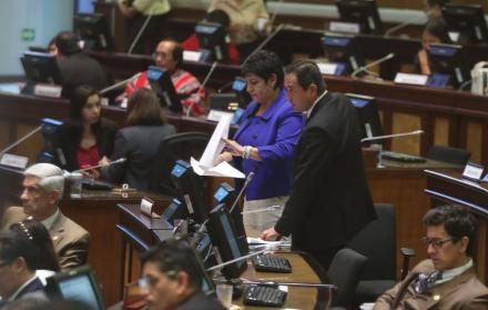 Proponente. María José Carrión y Homero Castanier, de Fiscalización.