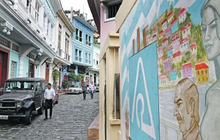 Atractivo. El inventario del Ministerio de Turismo solo incluye a la calle Numa Pompilio Llona, en el barrio Las Peñas, y a la isla Santay.