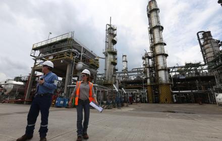 Repotenciación. En el Gobierno anterior se utilizaron $ 2.200 millones para la Refinería de Esmeraldas.
