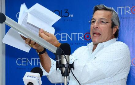 “Se trata de echarle lodo a la imagen del prefecto, que ha cambiado a esta provincia y que está bien ubicado en las encuestas”, señaló Jairala.