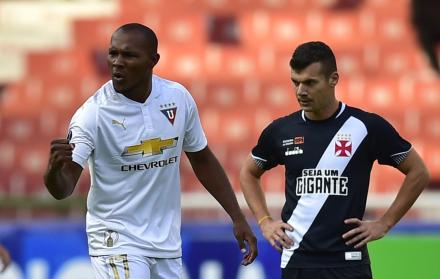Juan Anangonó, jugador de Liga de Quito.