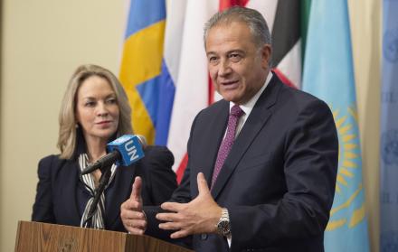 El vicepresidente colombiano, Óscar Naranjo, aseguró en Naciones Unidas que el Gobierno mantiene su voluntad de lograr la paz con el ELN a pesar de los últimos ataques por parte de la guerrilla.