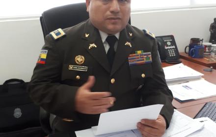 Entrevista al coronel Galo Erazo Coellar, jefe de la PJ.