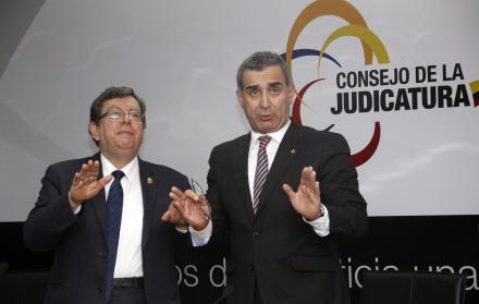 Referencial. Gustavo Jalhk es el actual Presidente del Consejo de la Judicatura.