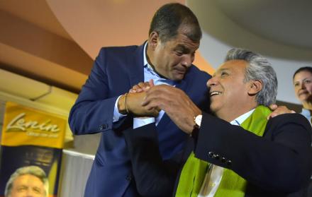 Lenín Moreno fue binomio de Rafael Correa durante dos periodos. Desde 2007 hasta 2013 fue vicepresidente de Ecuador.