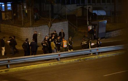 Militares, policías y periodistas participaron en la reconstrucción de los hechos por la muerte de Froilán Jiménez.