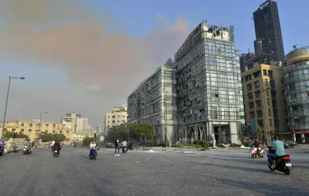 beirut explosion libano