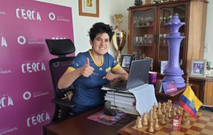 Carla Heredia ajedrez Ecuador