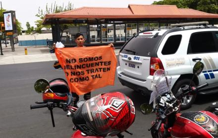 Motociclistas salieron a protestar durante tres días, contra la reforma.