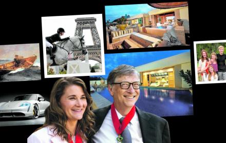 Bill Gates, su familia y bienes