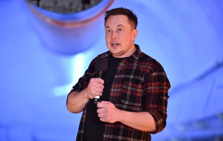 El empresario Elon Musk, cofundador y director ejecutivo de Tesla Inc.