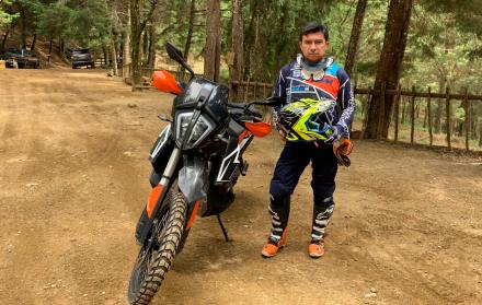 Mauricio Cuevas moto Sudamericano