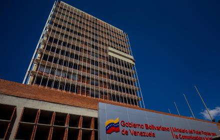Fotografía del 18 de febrero del 2020 donde se observa el edificio del Ministerio de Comunicación e Información, en Caracas (Venezuela).
