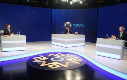 Andrés Arauz y Guillermo Lasso son parte hoy de un debate obligatorio de cara a la segunda vuelta electoral.