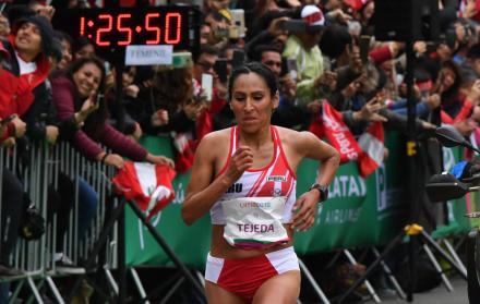 Gadys Tejeda maratón Perú