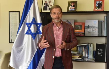 El embajador de Israel en Ecuador habla de la nueva normalidad.