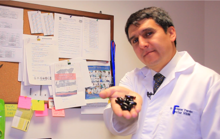 Enrique Terán es médico e investigador. Tiene un PHD en farmacología.