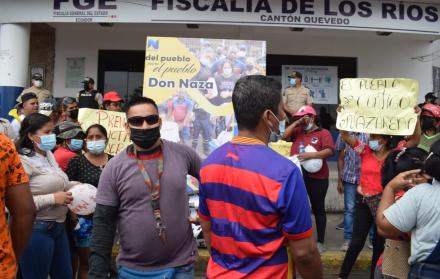 Cientos de quevedeños respalda a 'Don Naza' en las calles de la ciudad.