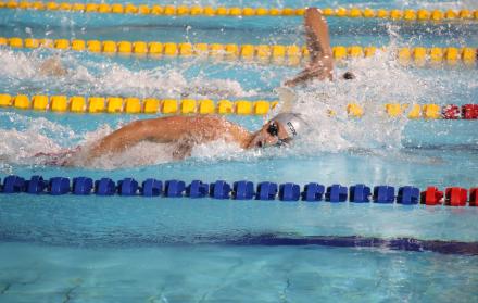Tomás Peribonio natación Ecuador