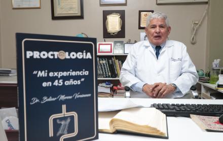 Trayectoria. El médico Bolívar Moreno lanza hoy la obra de su legado.