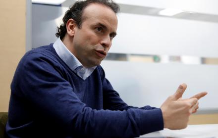Fotografía de archivo de Alejandro Éder Garcés, director del informe titulado