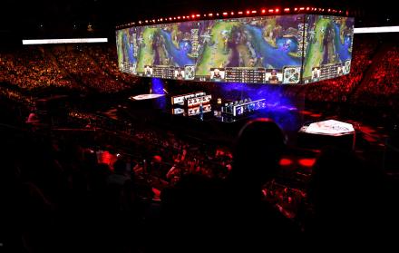 Una vista de un torneo de League of Legends, en una fotografía de archivo.