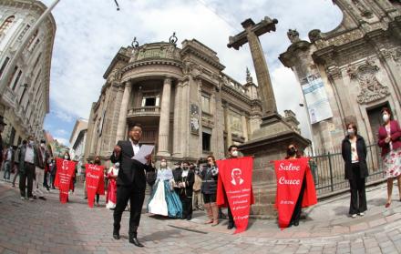 Banderas rojas Eugenio Espejo 1