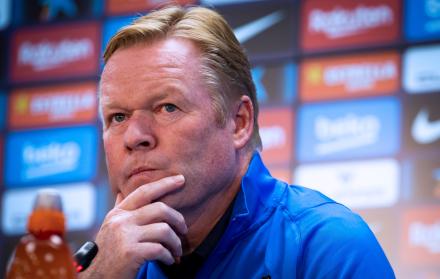 El ya exentrenador neerlandés Ronald Koeman, en una imagen de archivo.