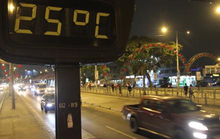 Clima en Guayaquil-Temperatura
