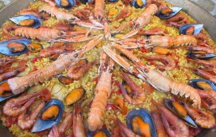 Paella, plato tradicional de España