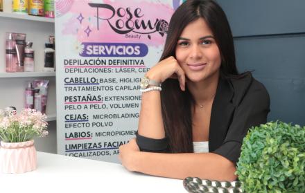Alejandra Carrasco, propietaria de Rose Room.