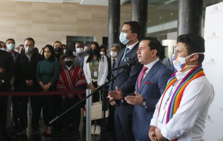 El legislador correísta Ferdinand Álvarez calificó como