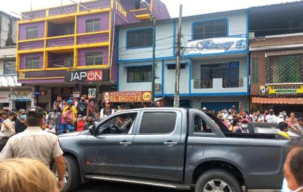 El exalcalde se movilizaba en este vehículo cuando fue atacado.