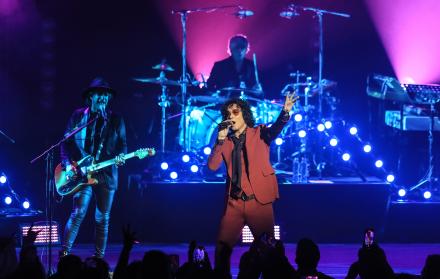Imagen de archivo del cantante Enrique Bunbury durante un concierto.