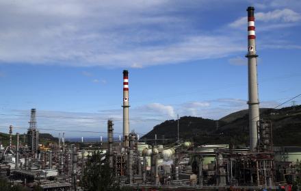Una refinería en España, en una foto de archivo.