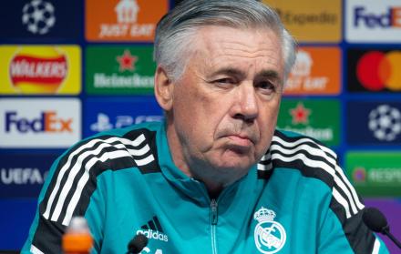 Carlo Ancelotti, entrenador del Real Madrid