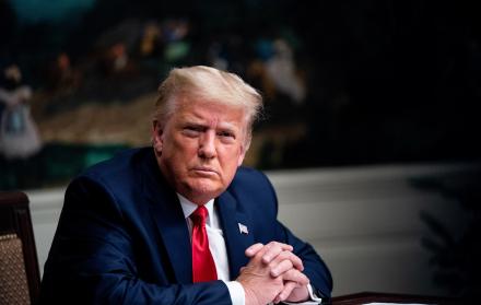 El expresidente de EE.UU., Donald Trump, en una fotografía de archivo.