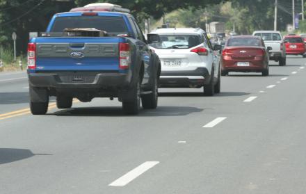 Deuda. La Agencia Nacional de Tránsito ha entregado paulatinamente los distintivos vehiculares a varias provincias para subsanar las placas rezagadas desde 2018.