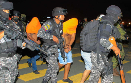 El hombre fue llevado a La Roca de Guayaquil tras la masacre en la cárcel de Santo Domingo.