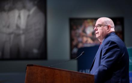 El gobernador de Maryland, Larry Hogan, en una fotografía de archivo.