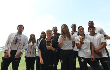 Ecuador Juegos Bolivarianos homenaje
