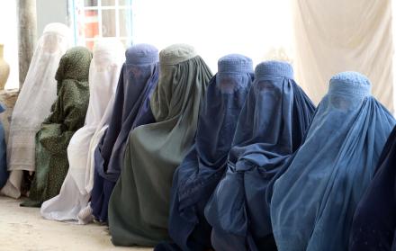 Imagen de archivo de mujeres afganas.
