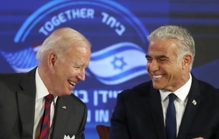 Lapid y Biden