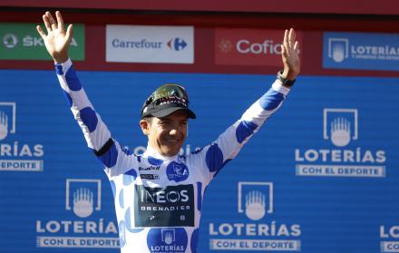 Carapaz líder etapa 19 Vuelta a España