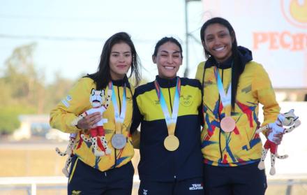 Gabriela Vargas oro Juegos Suramericanos