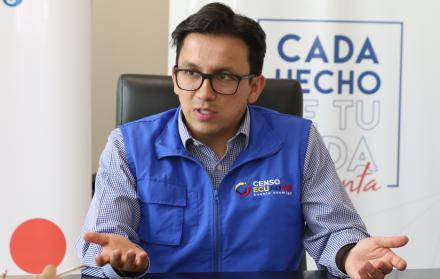 Data. Castillo refirió en entrevista con EXPRESO la importancia de la corresponsabilidad en la operación estadística.